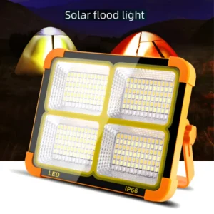 rechargeable multi functional portable 100w solar led street light