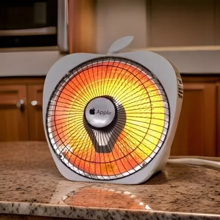 apple shape design sun halogen dish heater 300w/600w apple shape design sun halogen dish heater 300w/600w