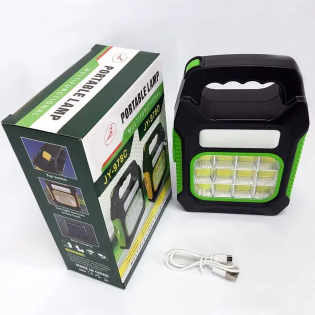 portable flashlight jy 978d led+12cob, power bank, led spotlight. portable flashlight jy 978d led+12cob, power bank, led spotlight.