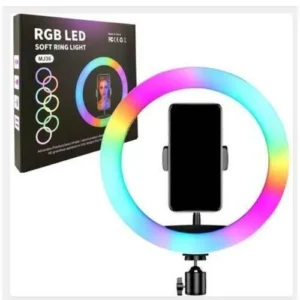 mj36 rgb led soft ring light 36cm