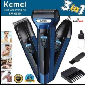 the kemei km 6330 is the ultimate all in one grooming solution