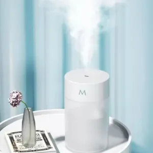 portable mini air humidifier usb desktop humidifier for car bedroom air diffuser fogger mist maker sprayer with led night lamp