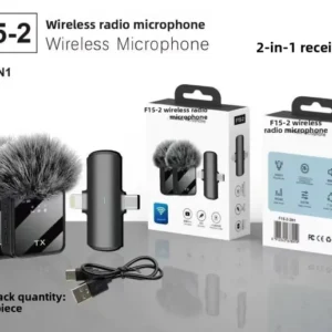 f15 2 in 1 wireless microphone